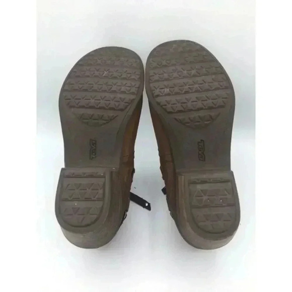 Teva Anaya Womens Size 7 Brown Zipper Waterproof Leather Ankle Boot 1012462 - Picture 7 of 8